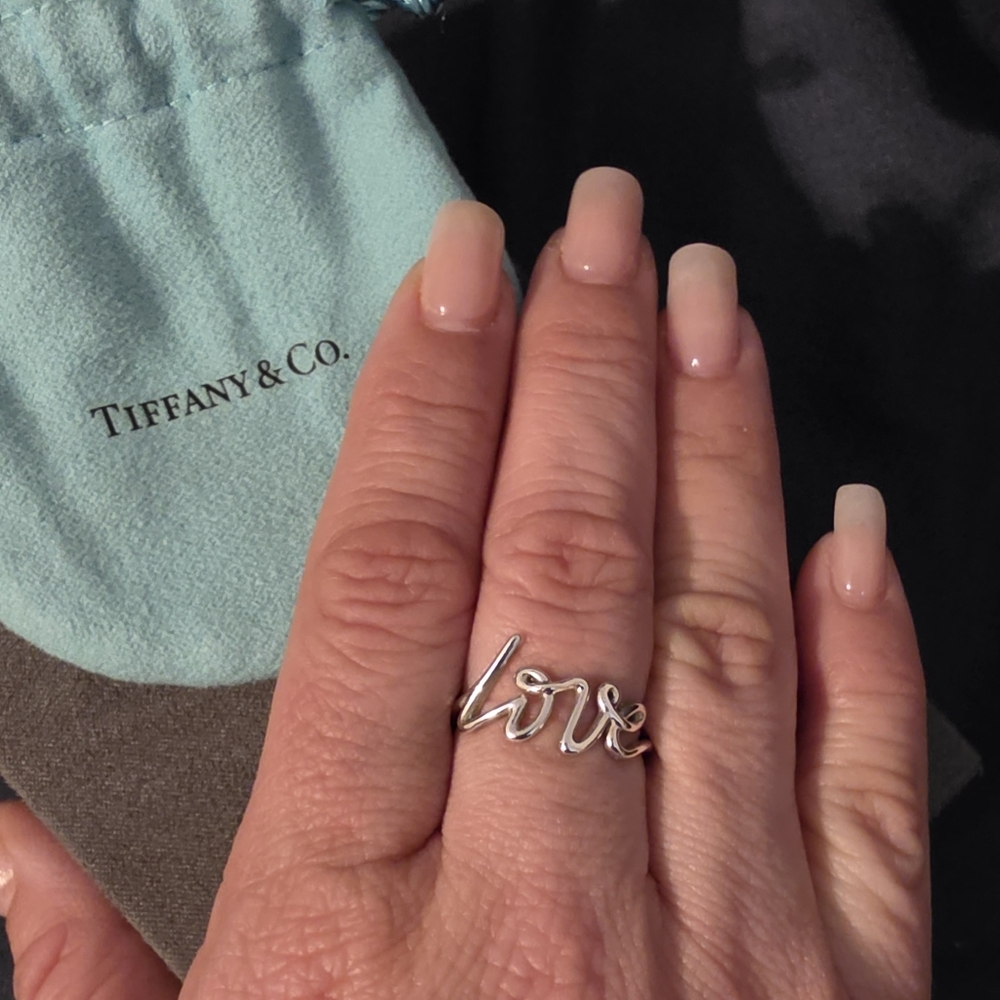 Tiffany Love Ring - Sterling Silver - Picture 4 of 6